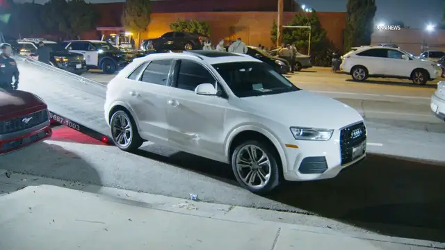 Video thumbnail for US, Los Angeles: Harbor Gateway LAPD Conducts Massive Street Takeover Bust Part 2.