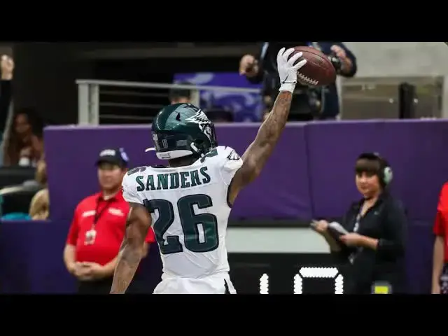 'Video thumbnail for Lord Brunson: miles sanders' role: is he the eagles' every-down running back?'