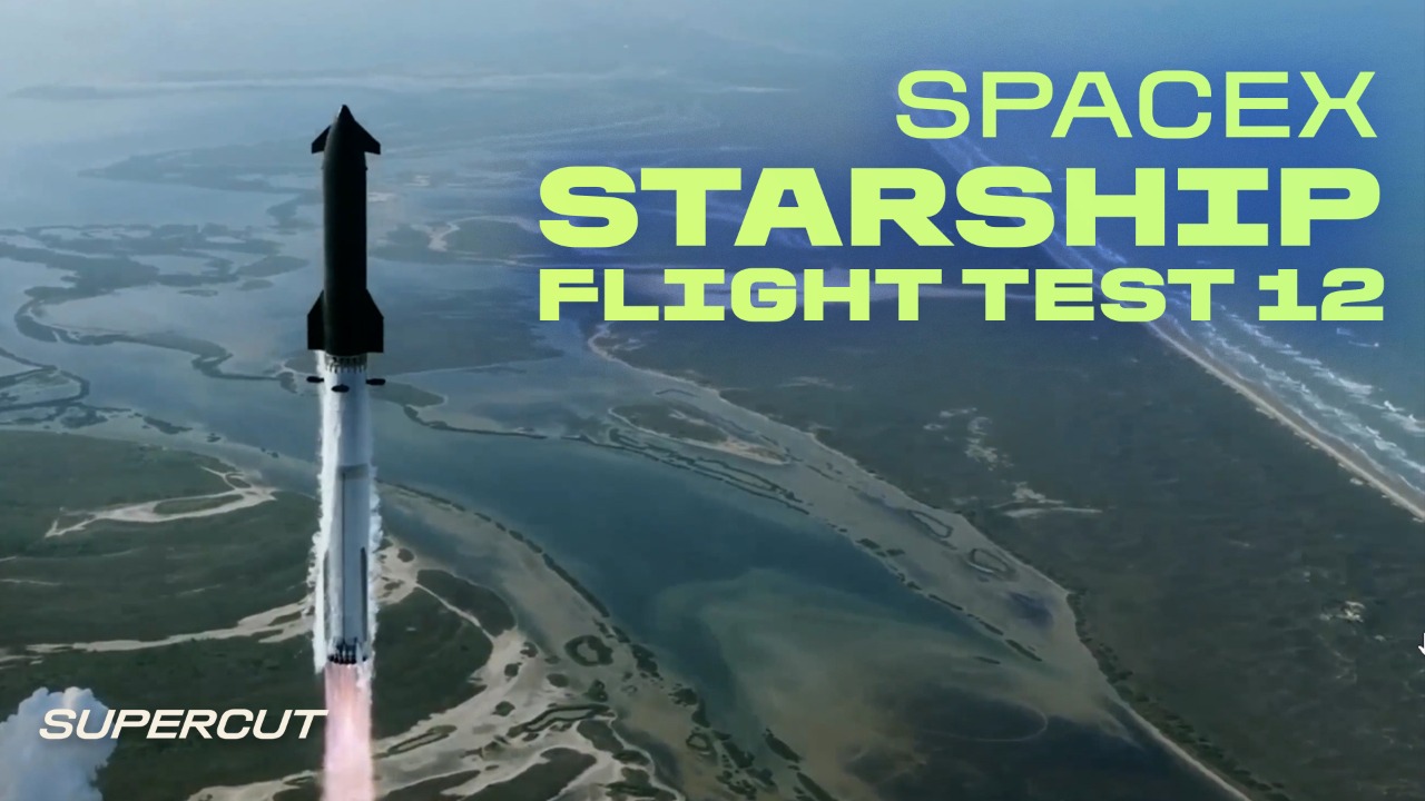 Video thumbnail for SpaceX Starship Flight Test 12 ends with a bang