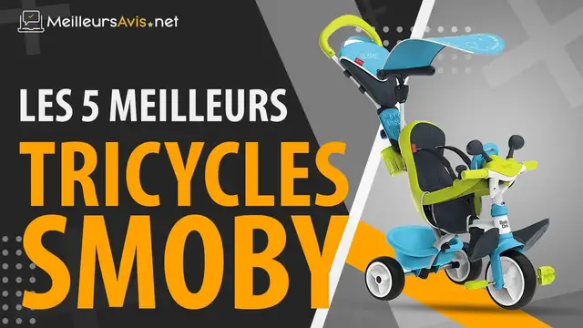 Video thumbnail for ⭐️ MEILLEUR TRICYCLE SMOBY - Avis & Guide d'achat (Comparatif 2021)