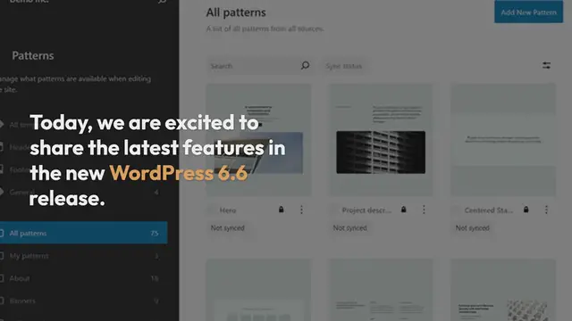 Video thumbnail for What’s New in WordPress 6.6 (Features and Screenshots)