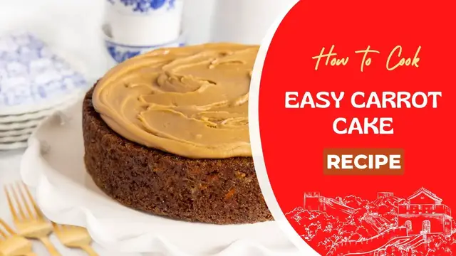Video thumbnail for EASY CARROT CAKE RECIPE