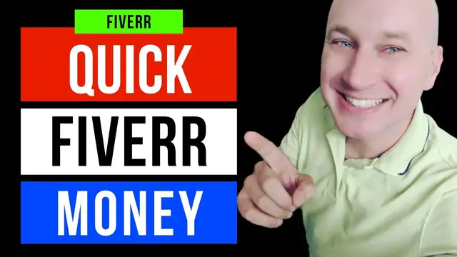 Video thumbnail for How To Make Quick Money on Fiverr [Easy $100 per Day]