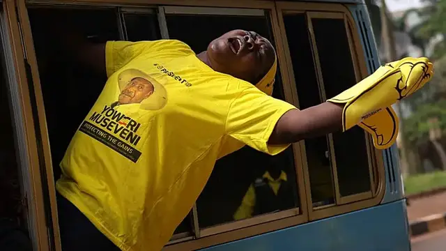 Video thumbnail for Uganda: authorities shut down internet hours before polling stations open