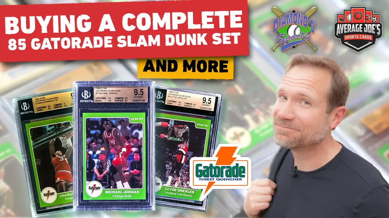 Video thumbnail for Sports Card Investor: i bought a 1985 star complete gem mint set & more at diamond 9!