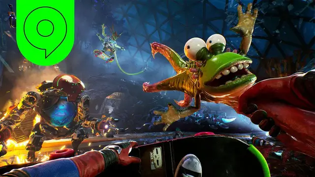 'Video thumbnail for High On Life 2: Skateboarding, Bible Adventures & Why They Couldn't Get Danny DeVito | gamescom 2025'