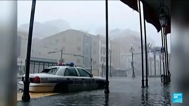 'Video thumbnail for US: New Orleans marks 20th anniversary of Hurricane Katrina'