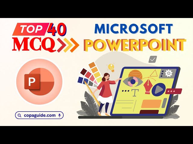 Video thumbnail for 👨‍💻MS-PowerPoint💡Top 40  MCQs with Detailed Answers in Hindi 🎯 #quiz #computergk #msoffice
