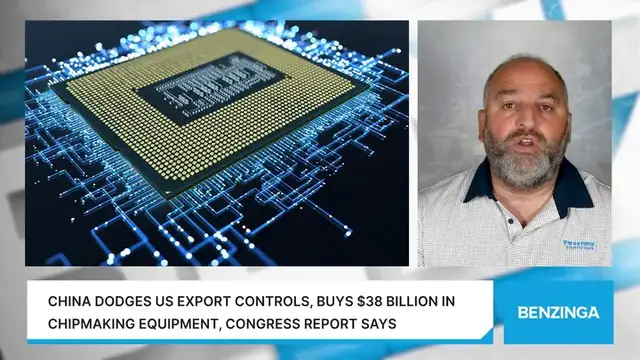 'Video thumbnail for China Dodges US Export Controls, Buys $38 Billion In Chipmaking Equipment, Congress Report Says'