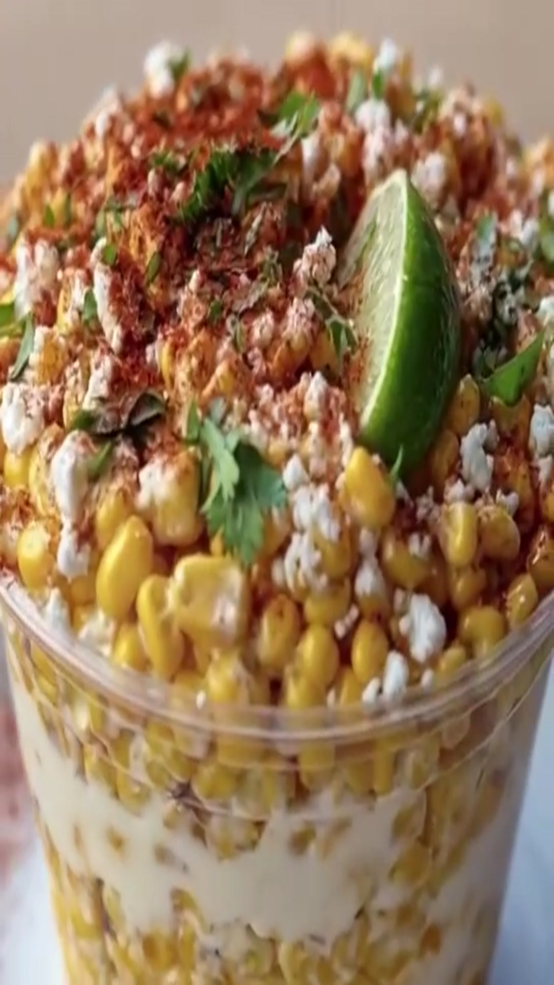 Video thumbnail for Creamy Mexican Street Corn Esquites