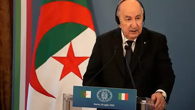 Video thumbnail for Algeria's president urges youth living abroad illegally to come home