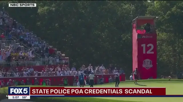Video thumbnail for NYS police PGA credentials scandal