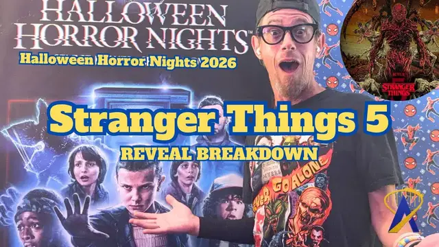 Video thumbnail for Stranger Things 5 Reveal Breakdown! Horror Nights 35 Press Release, Merch and More!