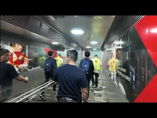 Video thumbnail for Singapore Airport Arrival Terminal 2 SIN 2025