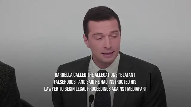 Video thumbnail for France's Bardella Denies Reports He Made Antisemitic Comments.
