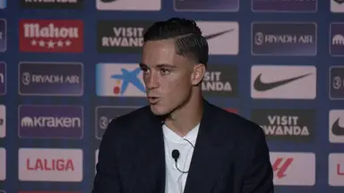 'Video thumbnail for 'A very easy decision' - Raspadori on joining Atletico Madrid'