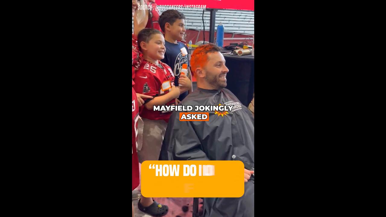 Video thumbnail for Baker Mayfield’s Wild New Hair Color Has NFL Fans Talking