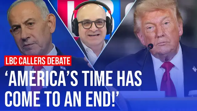Video thumbnail for Are we witnessing the demise of the US? | LBC callers debate