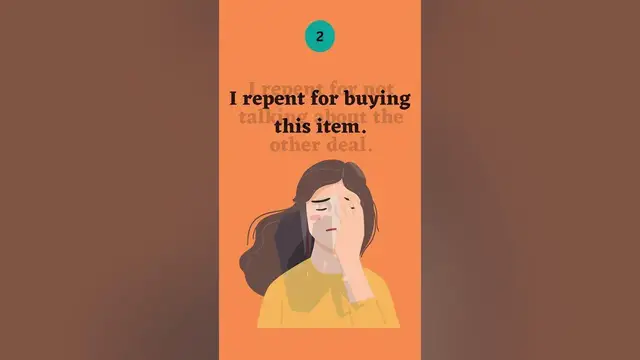 Video thumbnail for Express Regret Using I repent for