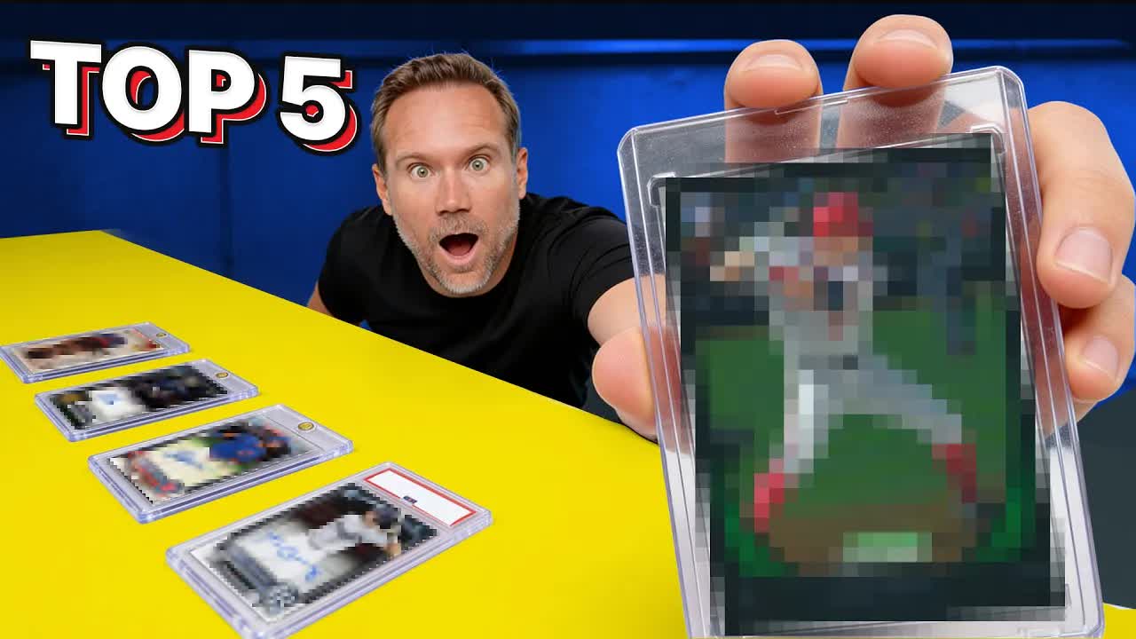 Video thumbnail for Sports Card Investor: Top 5 Hottest Sports Cards at the NFL Draft!