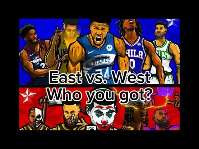 Video thumbnail for heatcheck: nba all-star game east vs west: who has the better starting lineup?