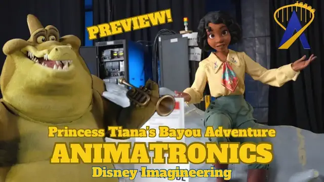 'Video thumbnail for Tiana’s Bayou Adventure Animatronic Preview From Disney Imagineering'