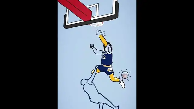 Video thumbnail for heatcheck: ja morant animated dunk highlights
