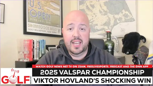 Video thumbnail for Viktor Hovland earns surprising Valspar Championship win