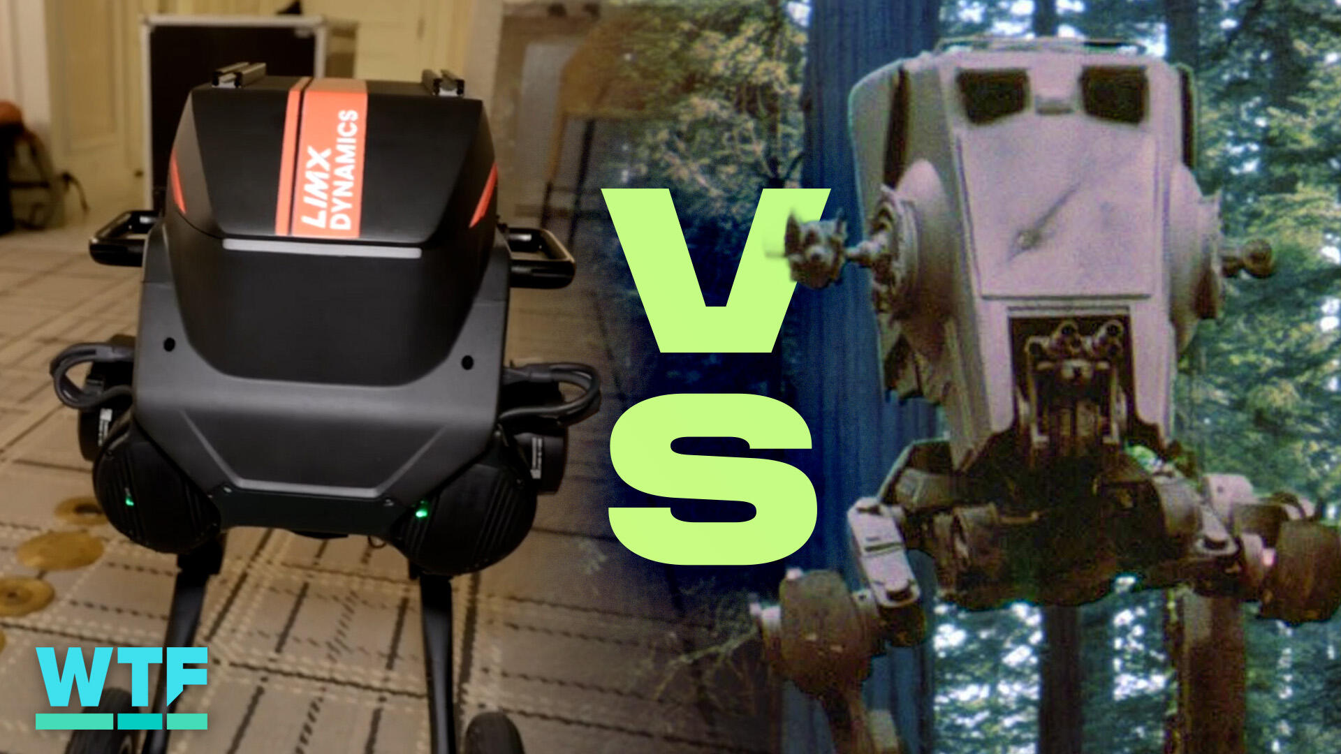 Video thumbnail for This $25,000 Robot Looks Like a Mini Star Wars AT-ST