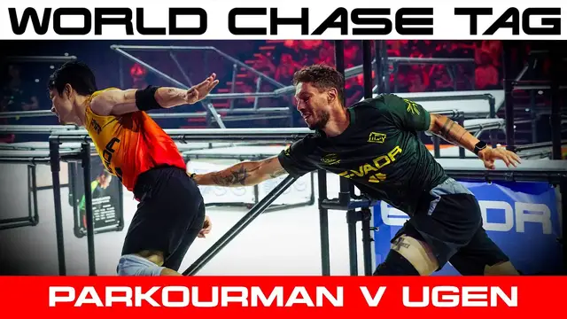 Video thumbnail for Undefeated in China. Still Chasing in Britain. ParkourMan v UGEN | WCT7 Group B