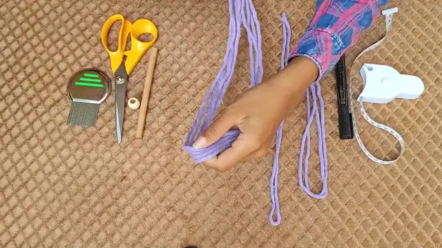 Video thumbnail for Handmade Macrame Car Charm _ Cute Rearview Mirror Hanging