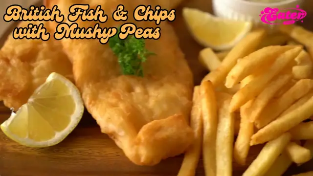 Video thumbnail for British Fish & Chips with Mushy Peas Recipe