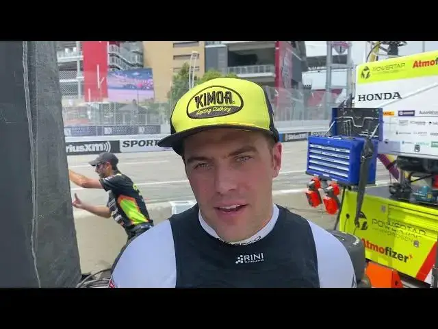 Video thumbnail for Devlin DeFrancesco Talks Troubles in IndyCar Toronto Warmup, Racing at Home