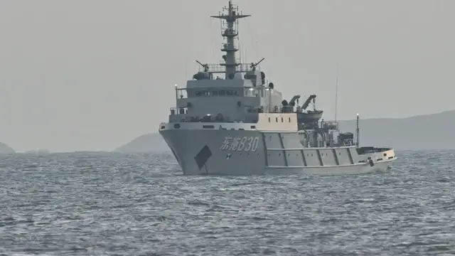 Video thumbnail for 'It's the first time these drills are aimed at deterrence' of external actors in Taiwan