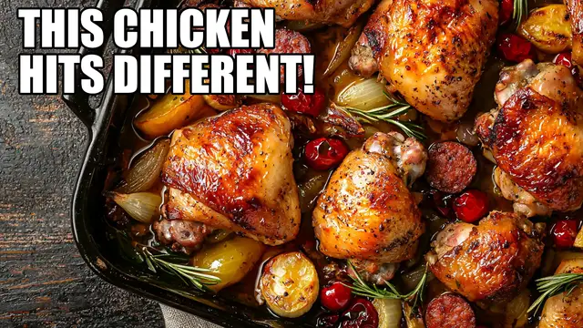 'Video thumbnail for Chicken Scarpariello Recipe '