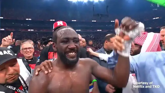 'Video thumbnail for Terence Crawford makes history with victory over Canelo Alvarez'