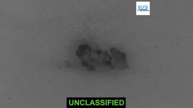 Video thumbnail for US strikes 70 Islamic State targets in Syria following deadly attack on US soldiers