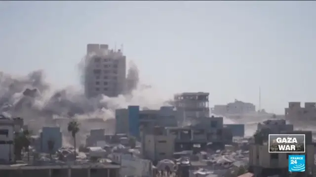 'Video thumbnail for Over 65 000 Palestinians killed in Gaza, troops press assault with tanks and drones'