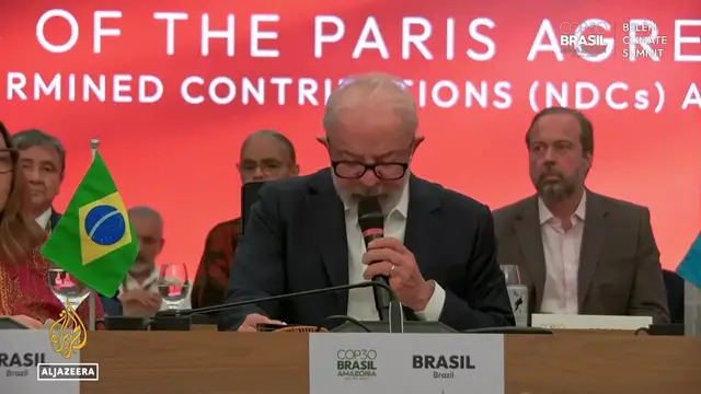 'Video thumbnail for World leaders' climate summit in Brazil: Rich nations urged to invest in stability, prosperity'