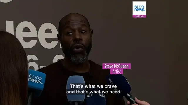 Video thumbnail for Dialogue in the dark: David Bowie meets Nina Simone at Steve McQueen's exhibition at Guggenheim Bilbao