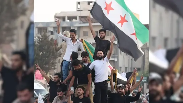 Video thumbnail for Syrians protest Israel’s incursions near occupied Golan Heights