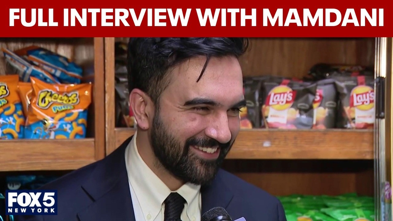 Video thumbnail for FULL: Interview with Mayor Mamdani on first 100 days