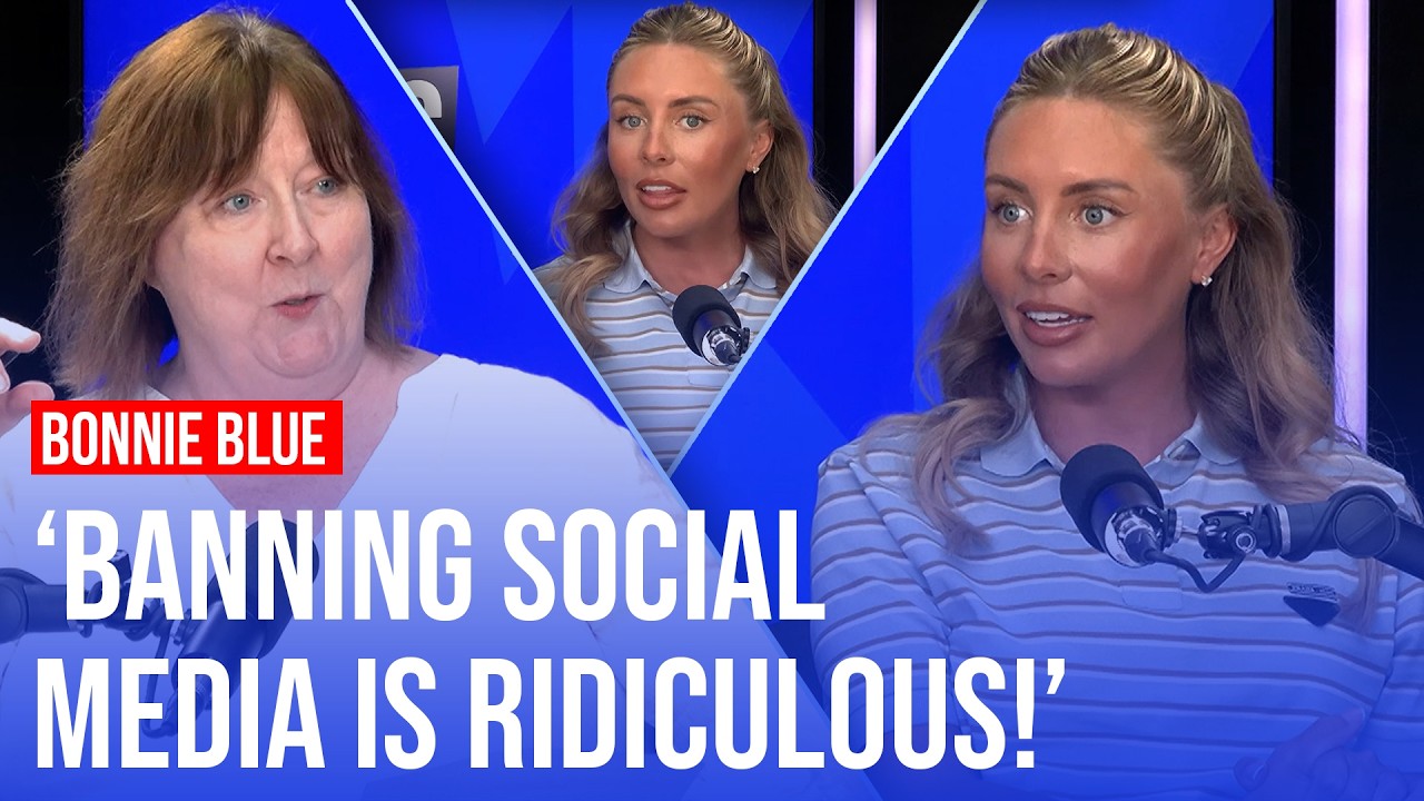 Video thumbnail for 'Ridiculous' | Bonnie Blue on proposed under-16 social media ban