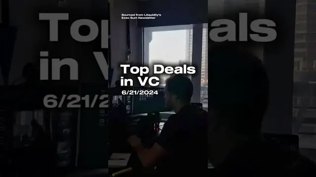 'Video thumbnail for Venture Capital deals you need to know - June 21st, 2024 #venturecapital #startups'