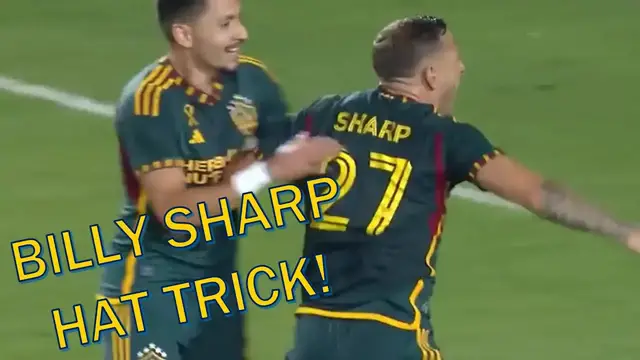 'Video thumbnail for stream punk soccer: la galaxy's billy sharp hat trick vs minnesota united'