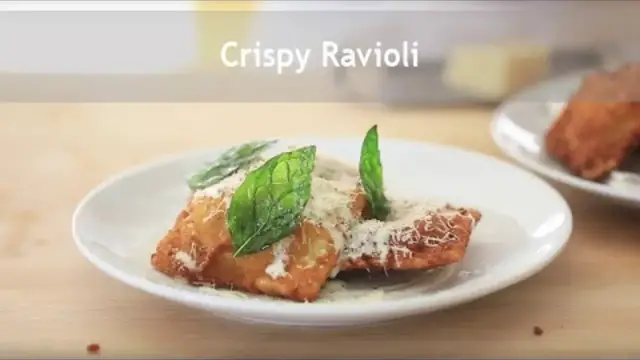 'Video thumbnail for Crispy Ravioli'