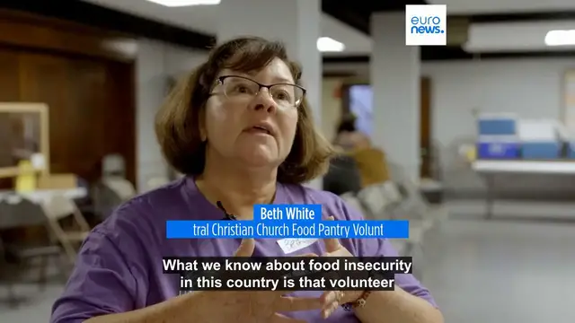 'Video thumbnail for US government to stop paying for food aid from November as second-longest shutdown continues'