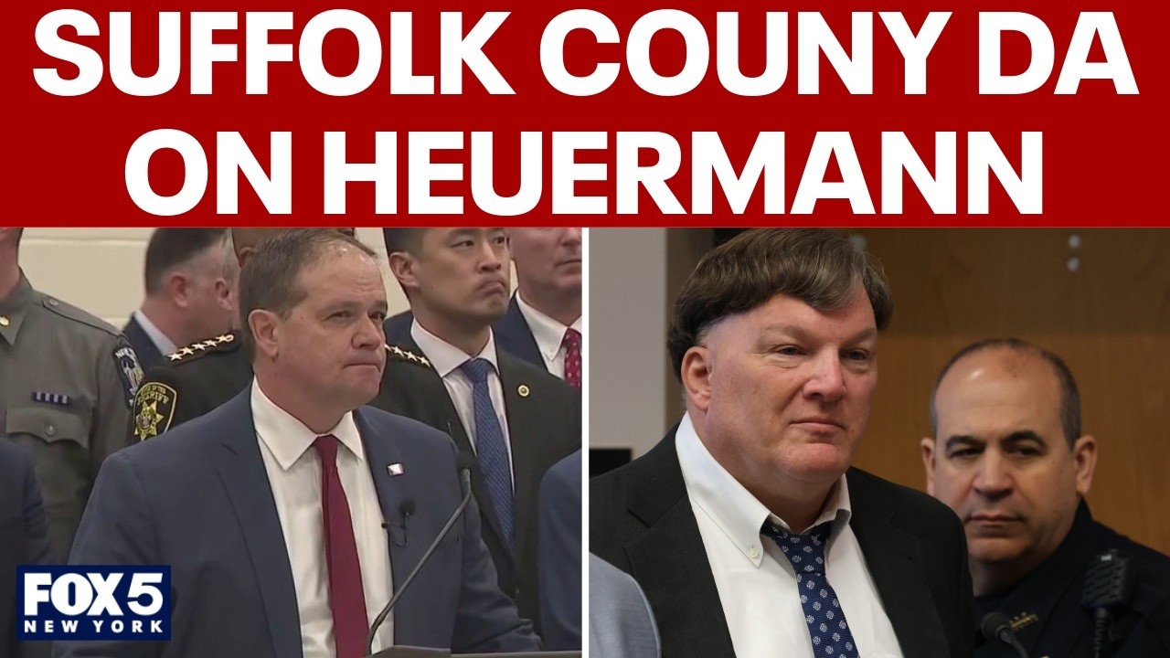 Video thumbnail for Suffolk County DA holds press conference on Rex Heuermann