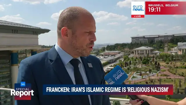 Video thumbnail for Belgium's Defence Minister: "The Iranian regime is always lying"