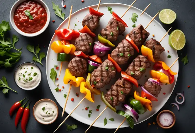 Video thumbnail for Beef Kebab Recipe